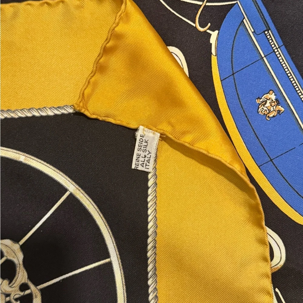 Celine Scarf - 100% silk - Picture 4 of 4